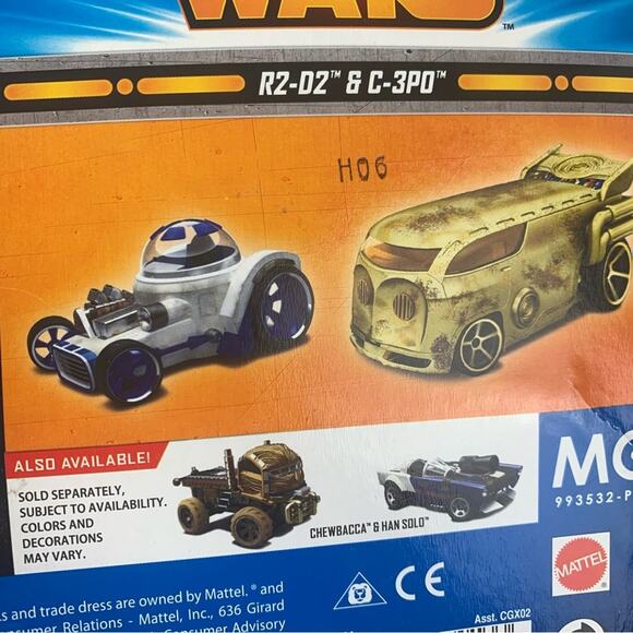 Star Wars hot wheels R2D2 and C3PO matchbox cars new toy collector - Picture 3 of 6